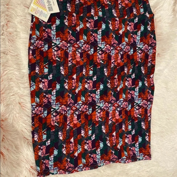 NWT Lularoe Cassie Skirt Multi Color